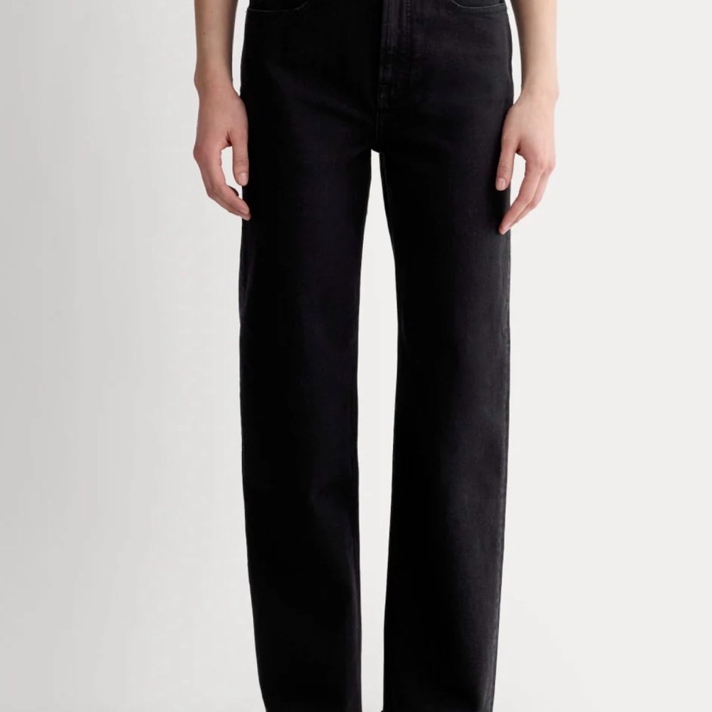 Everlane Way High Jean - Black